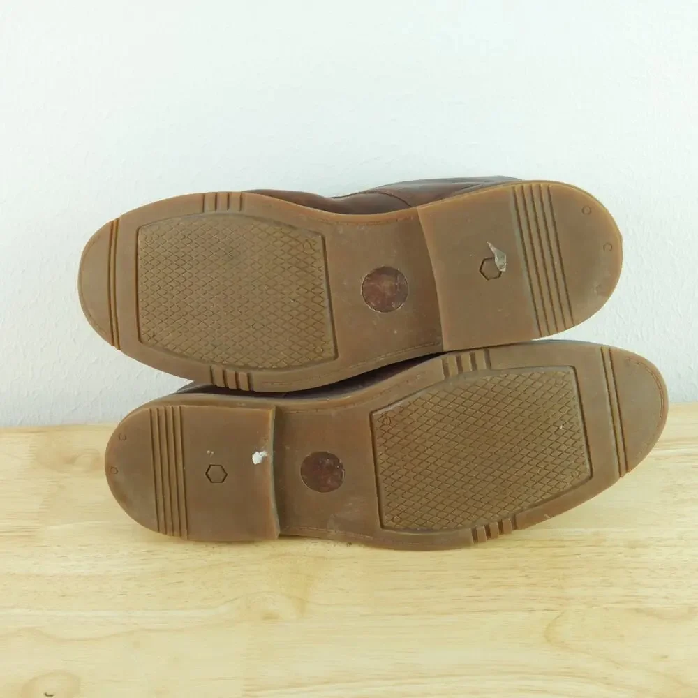Timberland Ortholite Men Yorkdale Chukka Brown Leather Boot Size 10‎ Lace Up